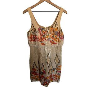 Free People Big Bang Floral Southwest‎ Dress Size 4